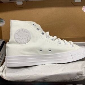 Converse White High-Tops